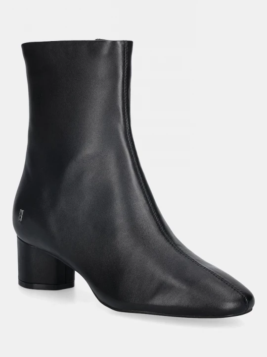 Obrázek produktu Nokwol Kožené kotníkové boty Nokwol Alyssa Black Leather