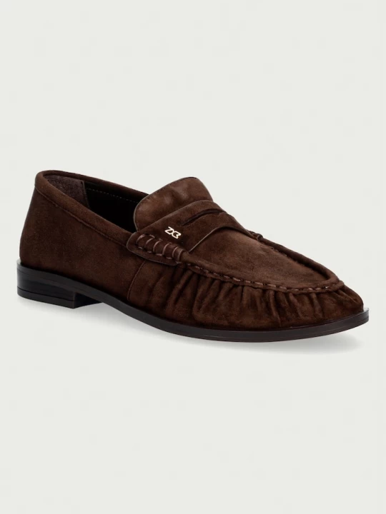 Obrázek produktu Nokwol mokasíny dámské semišové Haven Chocolate Suede hnědá