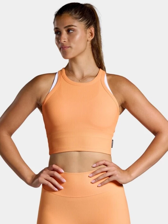 Obrázek produktu nordicdots Sportovní top 'Rib' oranžová