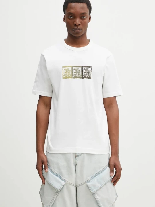 Obrázek produktu Norse Projects Bavlněné tričko Norse Projects Holger Post Stamp Print T-Shirt