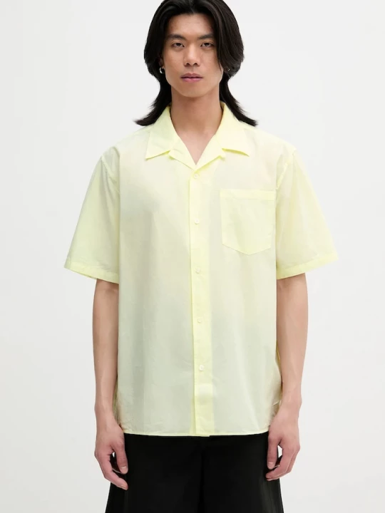 Obrázek produktu Norse Projects Košile Norse Projects Carsten Cotton Tencel Shirt žlutá