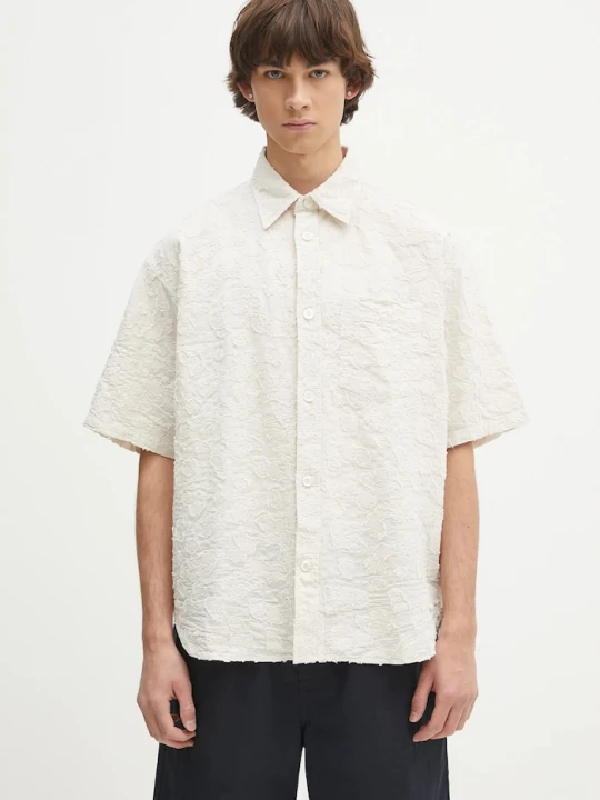 Obrázek produktu Norse Projects Košile Norse Projects Mo Oversized Fil Coupe SS Shirt béžová