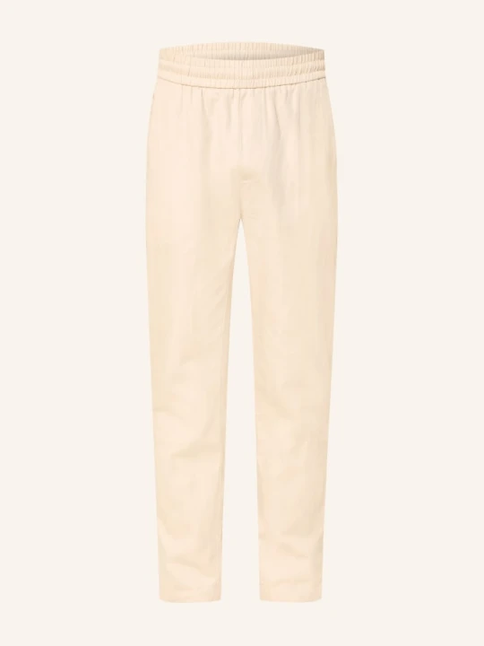 Obrázek produktu Nowadays Kalhoty Ve Stylu Joggingových Kalhot Regular Fit S Lnem béžová