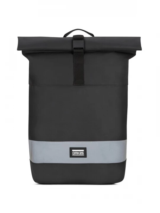 Obrázek produktu OAK25 Batoh 'Everyday Rolltop Bike'  šedá / černá