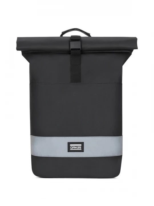 Obrázek produktu OAK25 Batoh 'Everyday Rolltop' stříbrně šedá / černá / bílá
