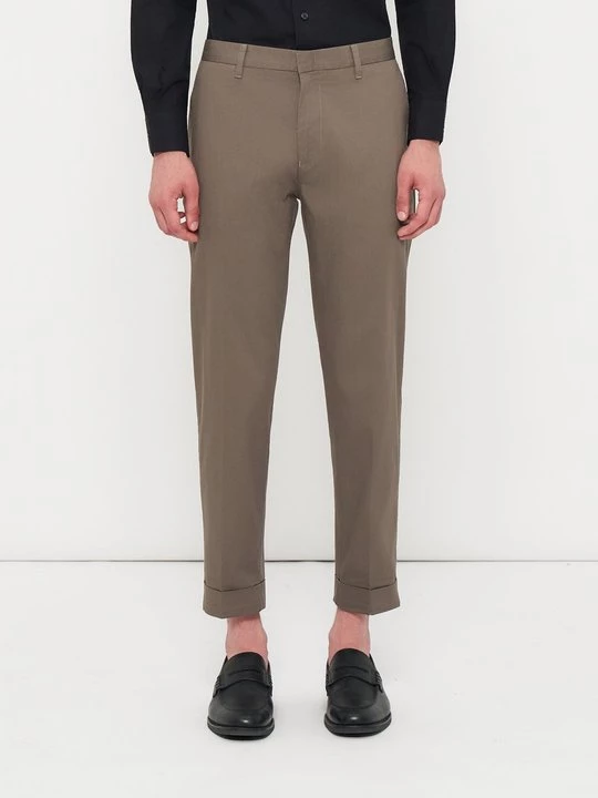 Obrázek produktu Oblekové kalhoty Emporio Armani hnědá