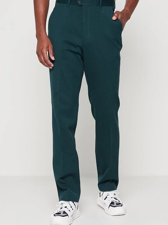 Obrázek produktu Oblekové kalhoty Lacoste tmavě zelená