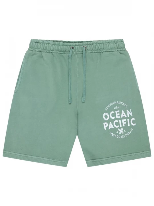 Obrázek produktu Ocean Pacific Sportovní kalhoty 'Reefbreak' zelená / bílá