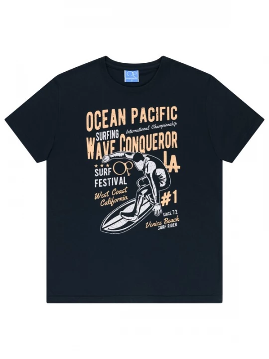 Obrázek produktu Ocean Pacific Tričko 'Gnarly' tmavě modrá