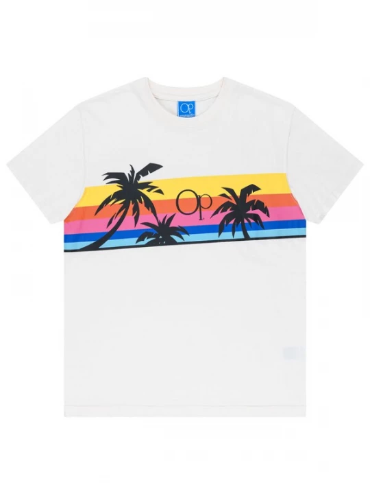 Obrázek produktu Ocean Pacific Tričko 'Stocked' modrá / žlutá / pink / offwhite