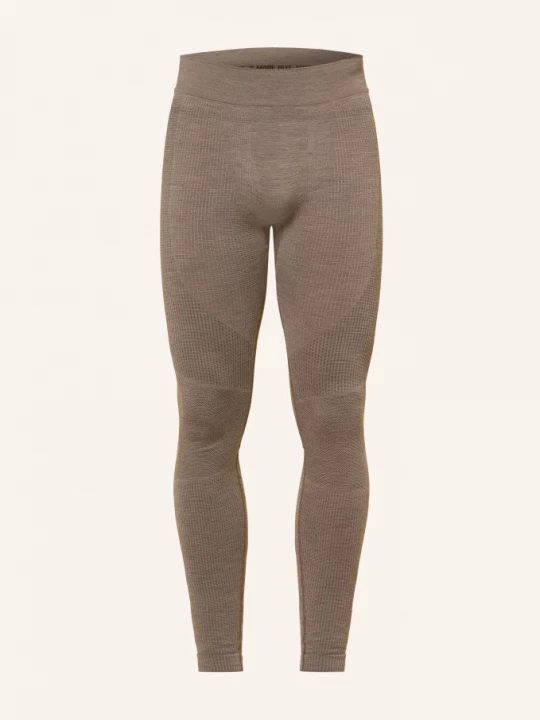 Obrázek produktu Odlo Funkční Prádlo-Kalhoty Seamless Performance Wool S Merino Vlnou hnědá