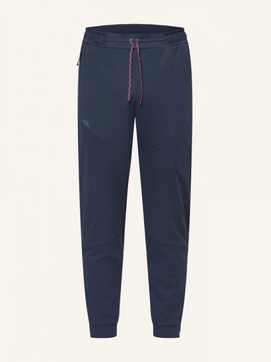 Obrázek produktu Odlo Softshell Kalhoty Zeroweight X-Warm Insulated 80 Years tmavě modrá / červená