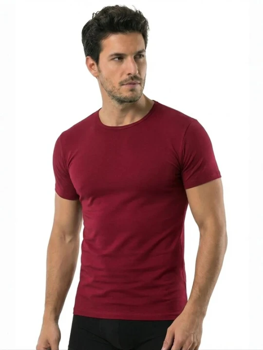 Obrázek produktu ÖTS Tričko 'T-Shirts' burgundská červeň