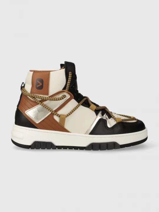 Obrázek produktu Off Play Kožené sneakers boty Off Play SORRENTO hnědá
