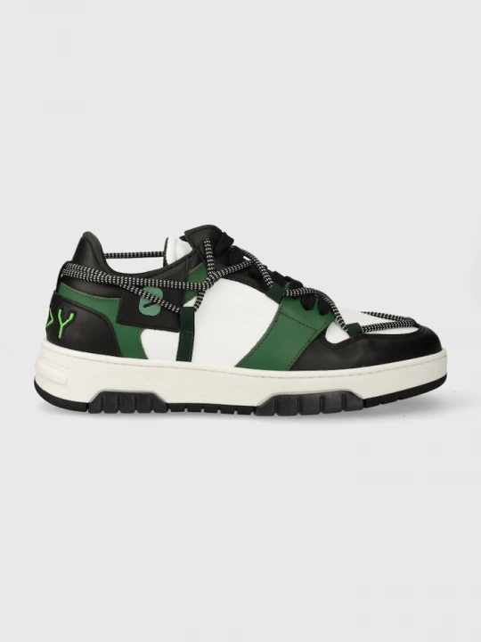 Obrázek produktu Off Play Kožené sneakers boty Off Play SORRENTO zelená