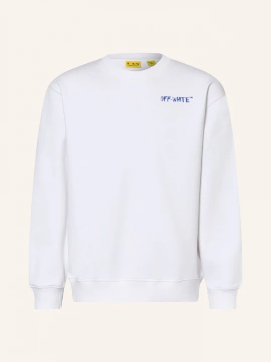 Obrázek produktu Off-White Mikina bílá / modrá / černá
