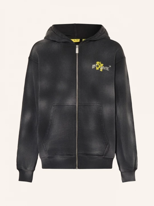 Obrázek produktu Off-White Mikina tmavě šedá / žlutá / bílá