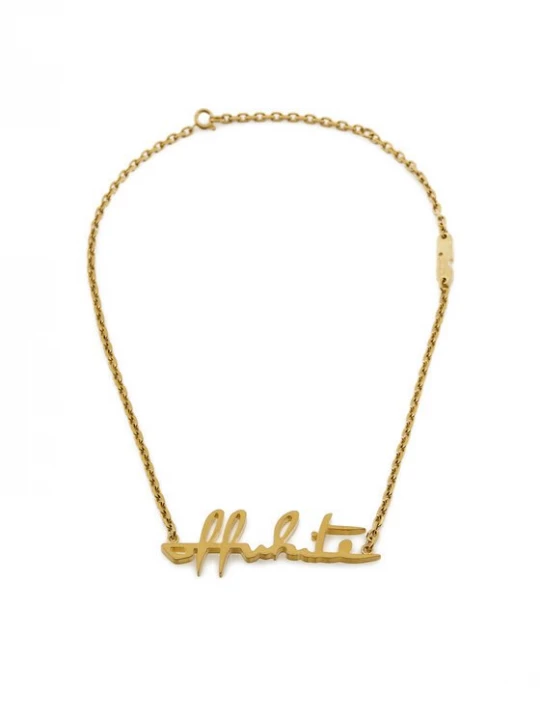 Obrázek produktu Off-White Náhrdelník OWOB026R21MET0017600 Zlatá