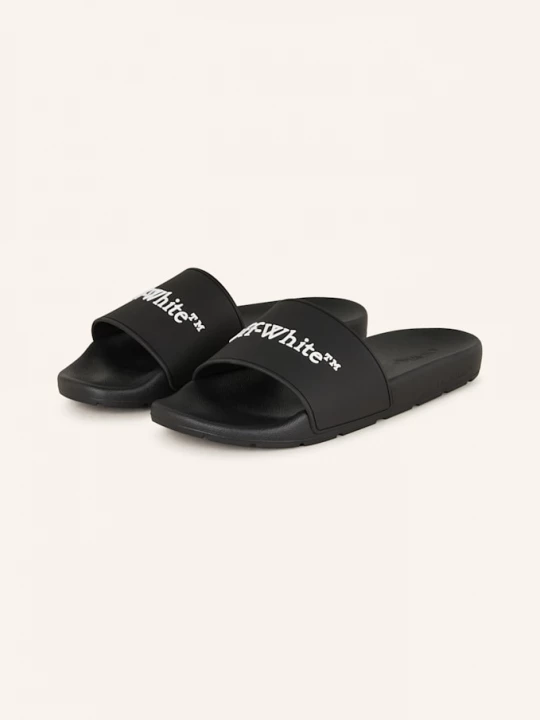 Obrázek produktu Off-White Pantofle Bookish černá / bílá