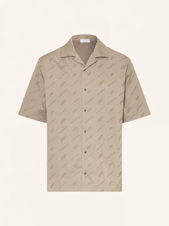 Obrázek produktu Off-White Resortová Košile Comfort Fit světle hnědá / černošedá Off White