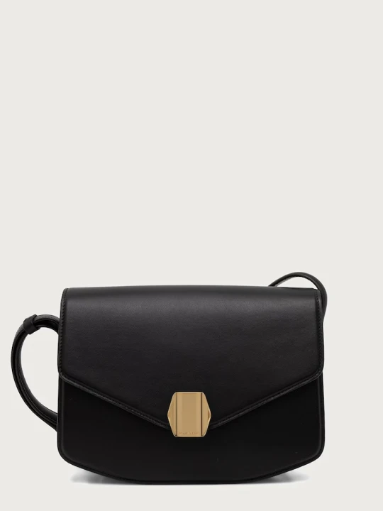 Obrázek produktu Officine Generale crossbody kabelka dámská kožená LE JUNEBAG Officine Générale černá