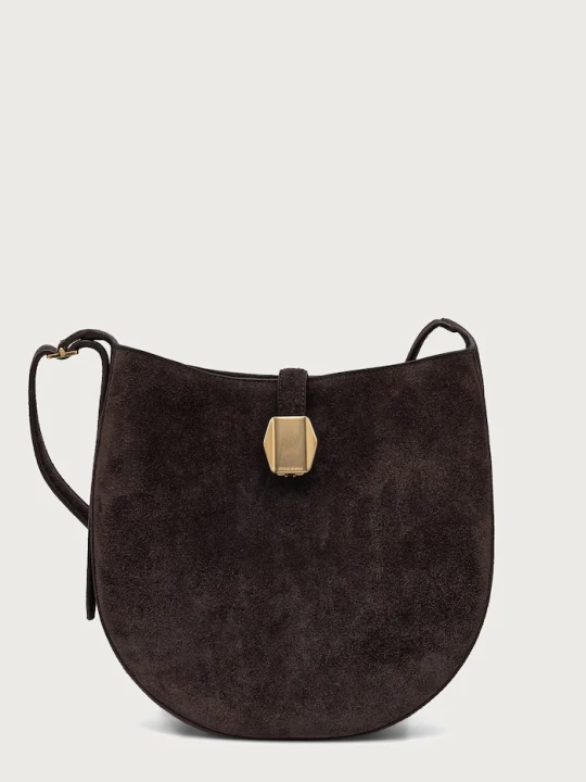 Obrázek produktu Officine Generale hobo kabelka dámská semišová HOBO Officine Générale hnědá