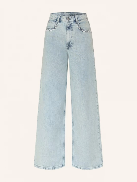 Obrázek produktu Oh April Džíny S Rozšiřujícími Se Nohavicemi Aline 2021 light blue wash