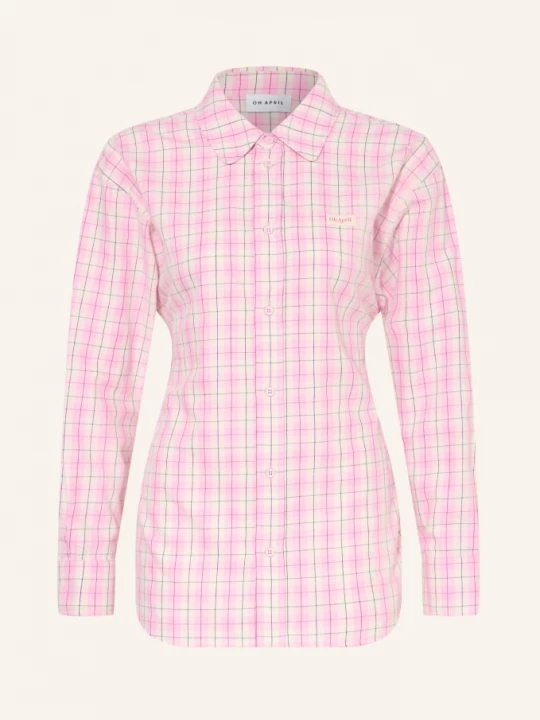 Obrázek produktu Oh April Oversized Košile Lilia růžová / krémová