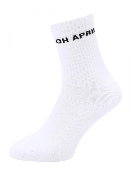 Obrázek produktu OH APRIL Ponožky 'Steffi' černá / bílá