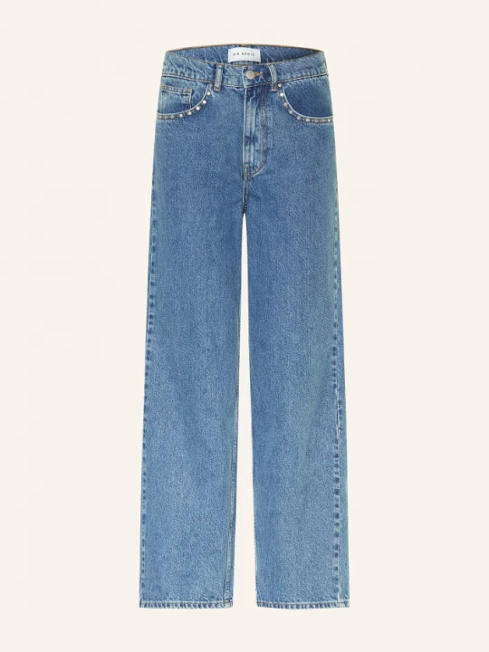 Obrázek produktu Oh April Rovné Džíny Jutta S Cvočky 2007 denim mid blue