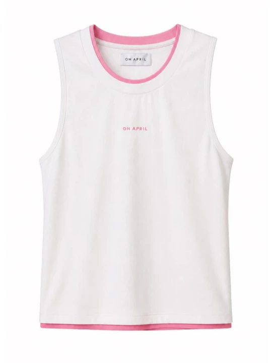Obrázek produktu OH APRIL Top 'Amea' pink / bílá