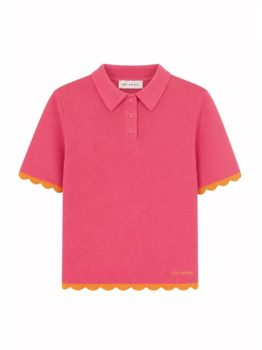 Obrázek produktu OH APRIL Tričko 'Dalia' oranžová / pink