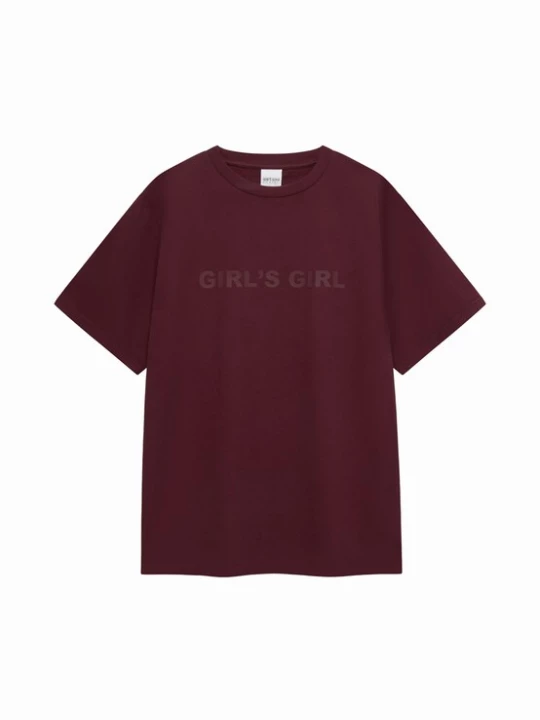 Obrázek produktu OH APRIL Tričko 'Girl's Girl' hnědá / lilek