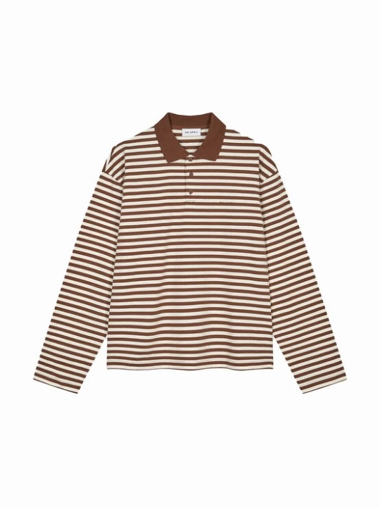 Obrázek produktu OH APRIL Tričko 'Jolina' hnědá / offwhite