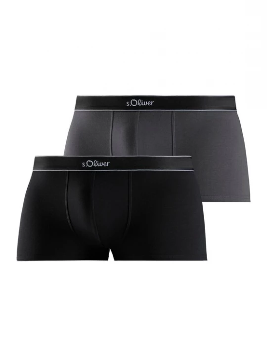 Obrázek produktu .Oliver Boxerky šedá / černá / bílá s.Oliver