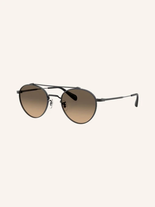 Obrázek produktu Oliver Peoples Sluneční Brýle ov1223st Brunner matná černá / hnědá gradiace zelená