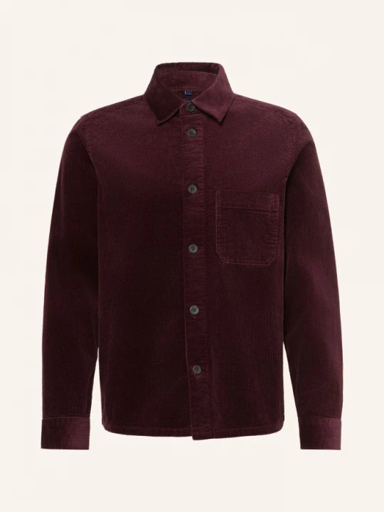 Obrázek produktu Olymp Kordový Overshirt tmavě červená