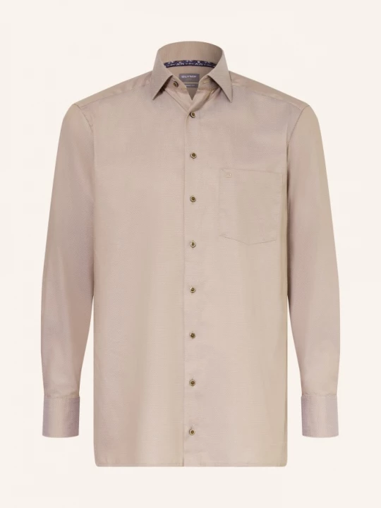 Obrázek produktu Olymp Košile Luxor Comfort Fit khaki / šedá