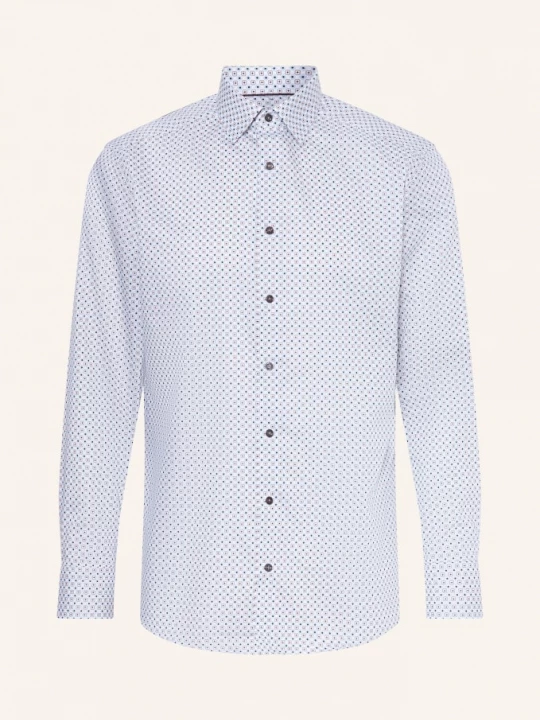 Obrázek produktu Olymp Košile Luxor Modern Fit bílá / černošedá / tmavě modrá
