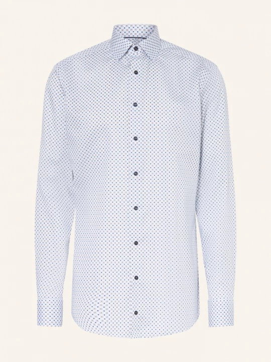 Obrázek produktu Olymp Košile Luxor Modern Fit bílá / velbloudí / tmavě modrá