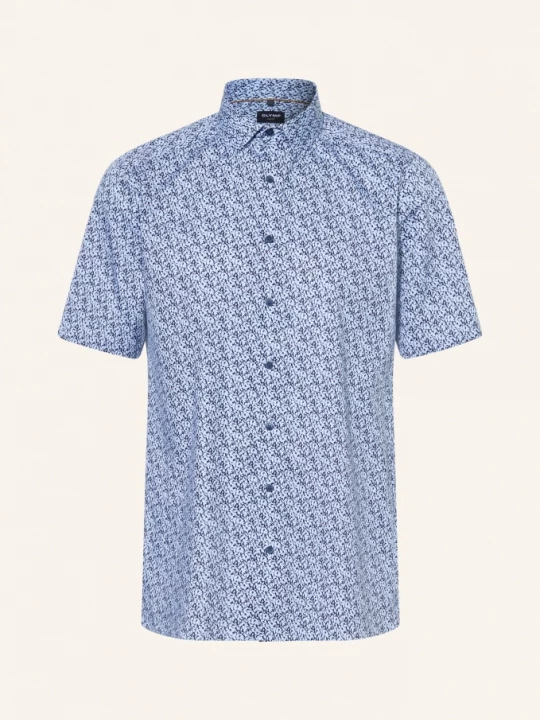Obrázek produktu Olymp Košile S Krátkým Rukávem Luxor Modern Fit tmavě modrá / tmavě modrá