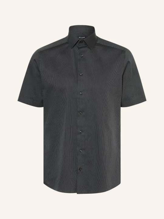 Obrázek produktu Olymp Košile S Krátkým Rukávem Luxor Modern Fit tmavě šedá / šedá