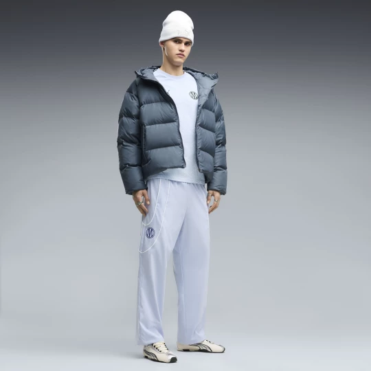 Obrázek produktu Olympique de Marseille PUMATECH-X Relaxed Track Pants Men, Clothing, Snow Mountain Blue Crystal