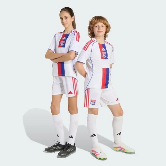 Obrázek produktu Olympique Lyonnais 25/26 Home Shorts Kids Adidas bílá