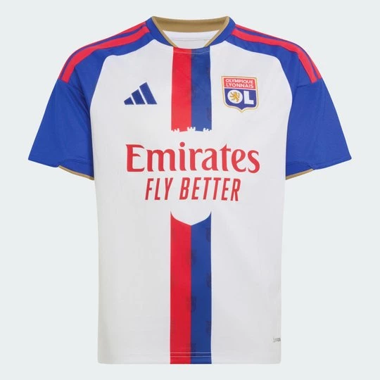 Obrázek produktu Olympique Lyonnais 26/27 Home Jersey Adidas bílá