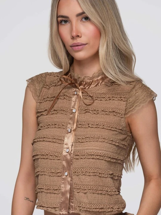 Obrázek produktu Ombre Halenka šedobéžová