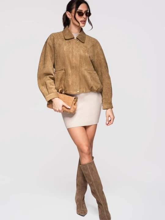 Obrázek produktu Ombre Přechodná bunda khaki