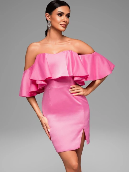 Obrázek produktu Ombre Společenské šaty pink