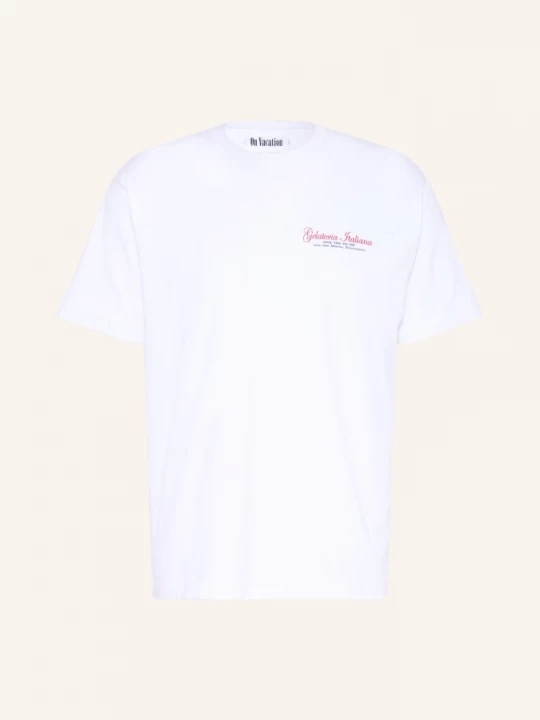Obrázek produktu On Vacation Tričko bílá / tmavě červená