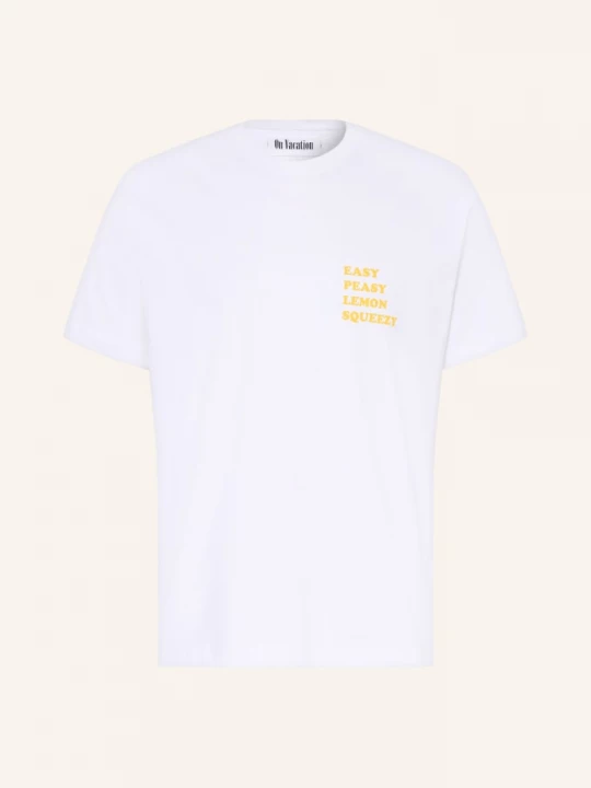 Obrázek produktu On Vacation Tričko bílá / tmavě žlutá